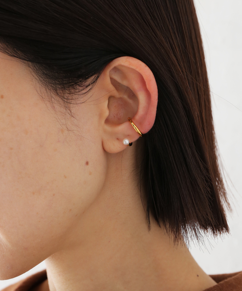 MARIA BLACK/マリアブラック】Seperate Ways Earcuff Gold HP LEFT