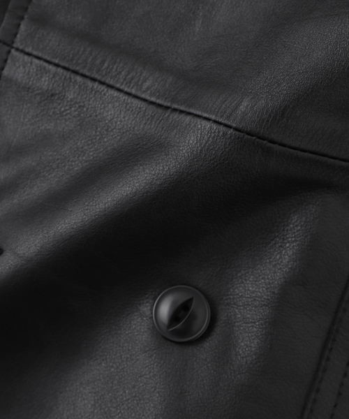 CCU (シーシーユー)の「CCU / シーシーユー SMU COVERALL(ライダースジャケット・メンズ・ブラック・MEDIUM/LARGE)」の4枚目の写真