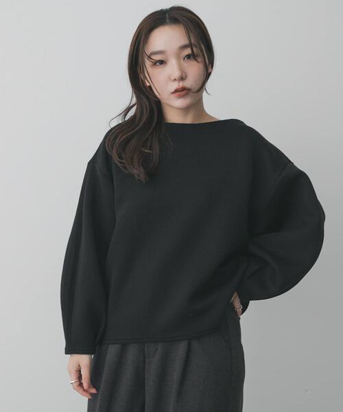 SENSE OF PLACE by URBAN RESEARCH（センスオブプレイスバイアーバンリサーチ）の「コクーンスリーブカットトップ（Tシャツ/カットソー・レディース・ブラック/アイボリー/ブルー・ONE）」の15枚目の写真