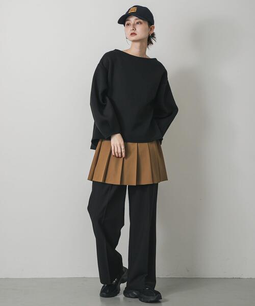 SENSE OF PLACE by URBAN RESEARCH（センスオブプレイスバイアーバンリサーチ）の「コクーンスリーブカットトップ（Tシャツ/カットソー・レディース・ブラック/アイボリー/ブルー・ONE）」の20枚目の写真