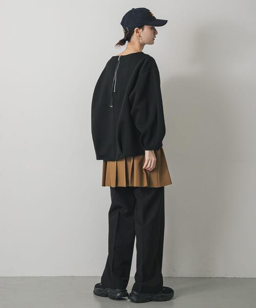 SENSE OF PLACE by URBAN RESEARCH（センスオブプレイスバイアーバンリサーチ）の「コクーンスリーブカットトップ（Tシャツ/カットソー・レディース・ブラック/アイボリー/ブルー・ONE）」の21枚目の写真