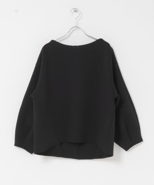 SENSE OF PLACE by URBAN RESEARCH（センスオブプレイスバイアーバンリサーチ）の「コクーンスリーブカットトップ（Tシャツ/カットソー・レディース・ブラック/アイボリー/ブルー・ONE）」の4枚目の写真