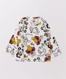 HYSTERIC MINI | LOVELY FRIENDS総柄 長袖Ｔシャツ(Tシャツ/カットソー)