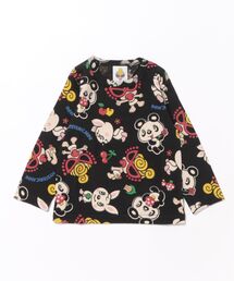 HYSTERIC MINI | LOVELY FRIENDS総柄 長袖Ｔシャツ(Tシャツ/カットソー)