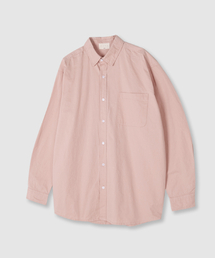 And Again（アンドアゲイン）の「コンフォートウォッシングオックスフォードシャツ（ピンク）（シャツ/ブラウス）」