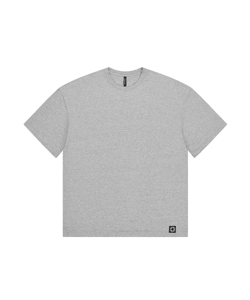 BARBELLWORKS（バーベルワークス）の「ベーシック無地オーバーサイズ10カラー（Tシャツ/カットソー・メンズ・ホワイト/チャコールグレー/ライトブルー/ブラック/ネイビー/グレー/オフホワイト/グリーン/オートミール/チャコール・1(M)/2(L)/3(XL)）」の6枚目の写真