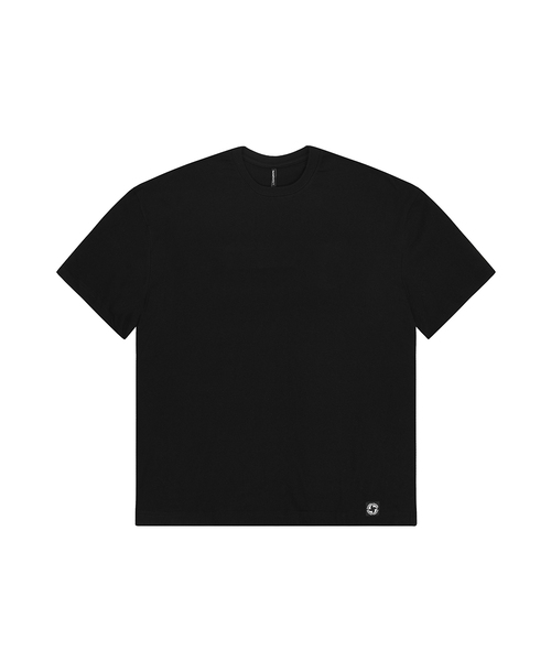 BARBELLWORKS（バーベルワークス）の「ベーシック無地オーバーサイズ10カラー（Tシャツ/カットソー・メンズ・ホワイト/チャコールグレー/ライトブルー/ブラック/ネイビー/グレー/オフホワイト/グリーン/オートミール/チャコール・1(M)/2(L)/3(XL)）」の4枚目の写真