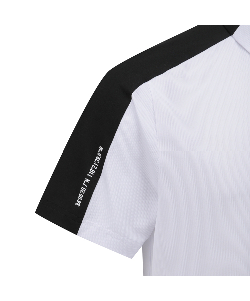 ANEW GOLF（アニューゴルフ）の「MEN SM BLOCK POINT SHORT T-SHIRT_WH（ポロシャツ・メンズ・その他・LARGE/X-LARGE/XX-LARGE/XXX-LARGE/MEDIUM）」の5枚目の写真