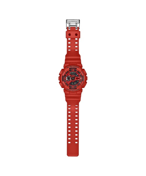G-SHOCK(ジーショック)の「Iconic Styles / GA-110シリーズ / GA-110RRB-4AJF(アナログ腕時計・メンズ・レッド・FREE)」の4枚目の写真