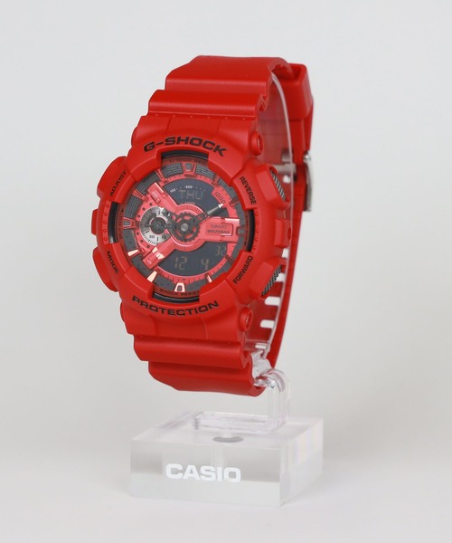 G-SHOCK(ジーショック)の「Iconic Styles / GA-110シリーズ / GA-110RRB-4AJF(アナログ腕時計・メンズ・レッド・FREE)」の14枚目の写真