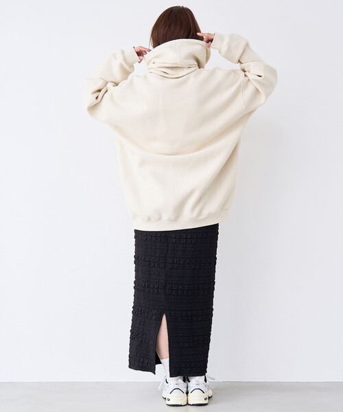 KELTY（ケルティ）の「KELTY（ケルティ）別注ネックウォーマー付きスウェット（スウェット・メンズ・ホワイト/ブラック/パープル/グレー/モカ・S/M/L）」の19枚目の写真