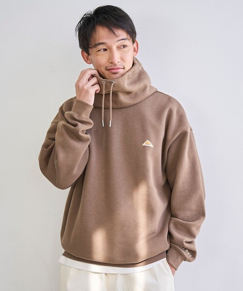 KELTY（ケルティ）の「KELTY（ケルティ）別注ネックウォーマー付きスウェット（スウェット・メンズ・ホワイト/ブラック/パープル/グレー/モカ・S/M/L）」の8枚目の写真