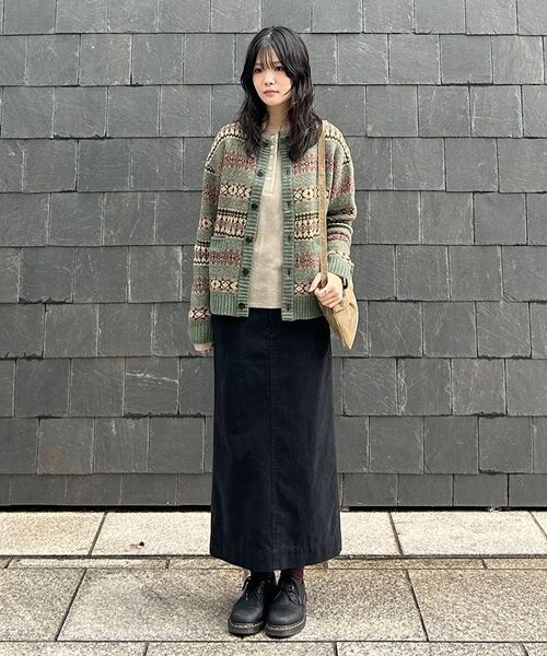 ANOTHER OFFICE WOMEN(アナザー オフィス ウーマン)の「w. Waffle Henley Shirt (Pale khaki)(Tシャツ/カットソー・レディース・その他・FREE)」の8枚目の写真