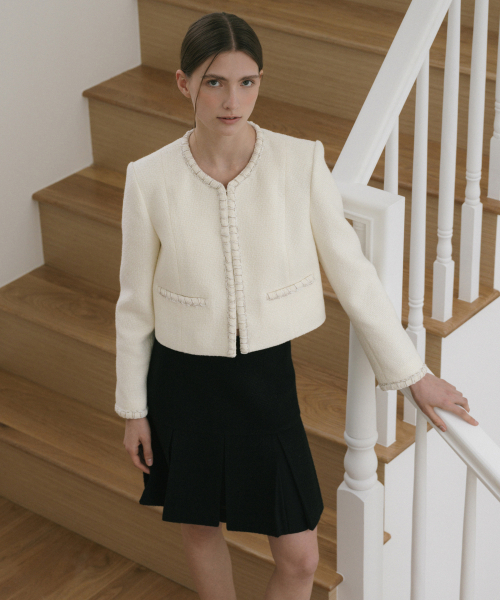 OCTETTE(オテット)の「CHIFFON MIX PLEAT SK_BLACK(スカート・レディース・その他・SMALL/MEDIUM/X-SMALL)」の4枚目の写真