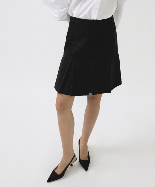 OCTETTE(オテット)の「CHIFFON MIX PLEAT SK_BLACK(スカート・レディース・その他・SMALL/MEDIUM/X-SMALL)」の7枚目の写真