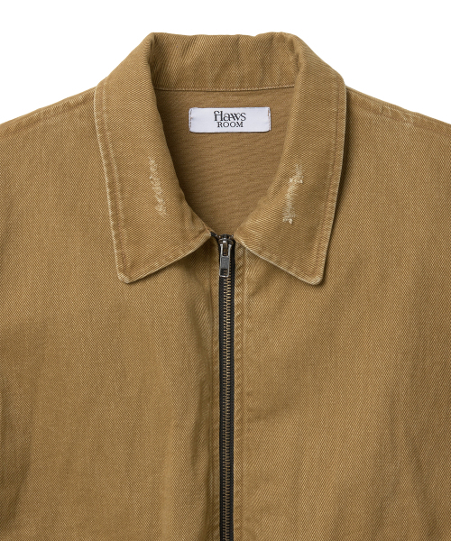 FLAWSROOM(フローズルーム)の「Vintage Washed Jacket BEIGE(デニムジャケット・メンズ・その他・MEDIUM/LARGE)」の4枚目の写真