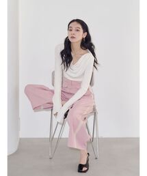 LAGUNAMOON | フロントジップラインパンツ(その他パンツ)