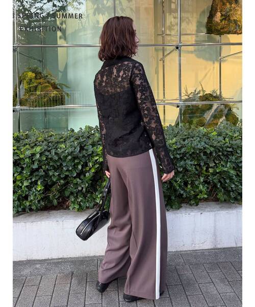 LAGUNAMOON(ラグナムーン)の「フロントジップラインパンツ 【春服】【オフィスカジュアル】(その他パンツ・レディース・アイボリー/ピンク/ブラウン・SMALL/MEDIUM)」の22枚目の写真