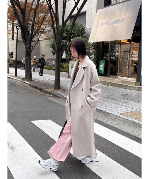 LAGUNAMOON（ラグナムーン）の「フロントジップラインパンツ（その他パンツ・レディース・アイボリー/ピンク/ブラウン・SMALL/MEDIUM）」の9枚目の写真