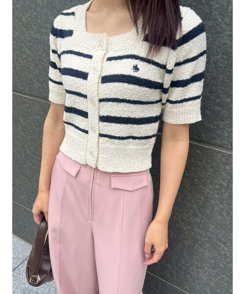 LAGUNAMOON（ラグナムーン）の「フロントジップラインパンツ（その他パンツ・レディース・アイボリー/ピンク/ブラウン・SMALL/MEDIUM）」の14枚目の写真