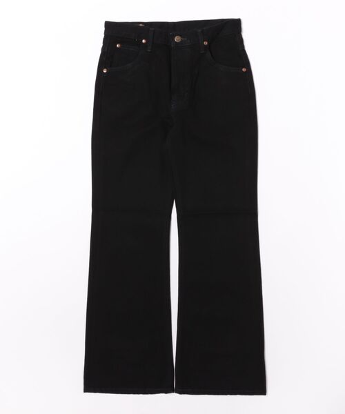 Lee(リー)の「STANDARD WARDROBE フレアパンツ セットアップ可(デニムパンツ・レディース・ブラック・X-SMALL/XX-SMALL)」の1枚目の写真