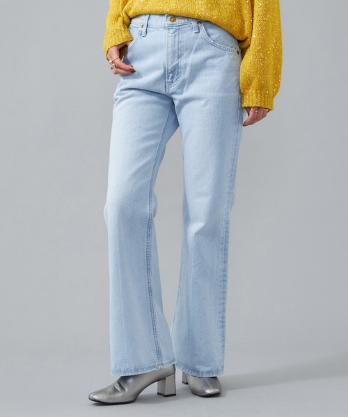 Lee(リー)の「Lee/リー STANDARD WARDROBE フレアパンツ セットアップ可(デニムパンツ・レディース・ブラック・X-SMALL/XX-SMALL/SMALL)」の4枚目の写真