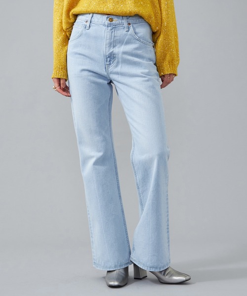 Lee(リー)の「Lee/リー STANDARD WARDROBE フレアパンツ セットアップ可(デニムパンツ・レディース・ブラック・X-SMALL/XX-SMALL/SMALL)」の5枚目の写真