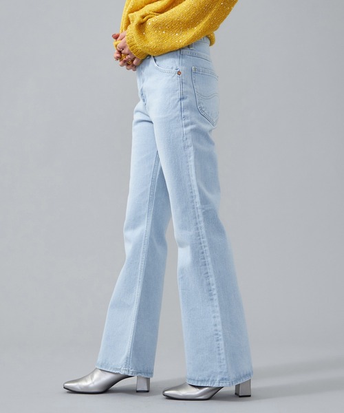 Lee(リー)の「Lee/リー STANDARD WARDROBE フレアパンツ セットアップ可(デニムパンツ・レディース・ブラック・X-SMALL/XX-SMALL/SMALL)」の6枚目の写真