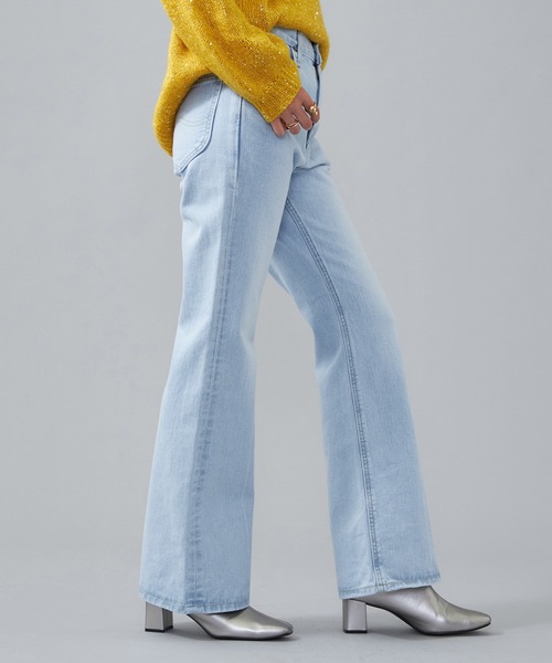 Lee(リー)の「Lee/リー STANDARD WARDROBE フレアパンツ セットアップ可(デニムパンツ・レディース・ブラック・X-SMALL/XX-SMALL/SMALL)」の7枚目の写真