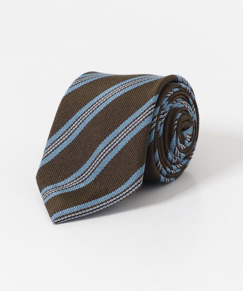 URBAN RESEARCH DOORS（アーバンリサーチドアーズ）の「LIFE STYLE TAILOR　26SS BBCファブリックタイST1（ネクタイ・メンズ・グリーン系その他/ブラウン系その他/ブルー系その他・-）」の6枚目の写真
