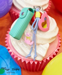 CIAOPANIC TYPY（チャオパニックティピー）の「【wiggle wiggle】リップケース＆ミラー付きチャーム（ブローチ/コサージュ）」