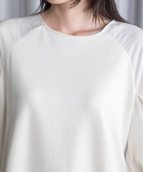 MARECHAL TERRE(マルシャルテル)の「ドッキングプルオーバー(Tシャツ/カットソー・レディース・アイボリー/ブラック/ネイビー/ライトグレー・MEDIUM)」の21枚目の写真