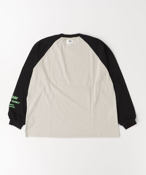 jeans-b（ジーンズベー）の「Jeans-b/ジーンズベー FOR GOODロングＴシャツ（Tシャツ/カットソー・キッズ・アイボリー/ブラック/オフホワイト・130cm/140cm/150cm/160cm）」の4枚目の写真