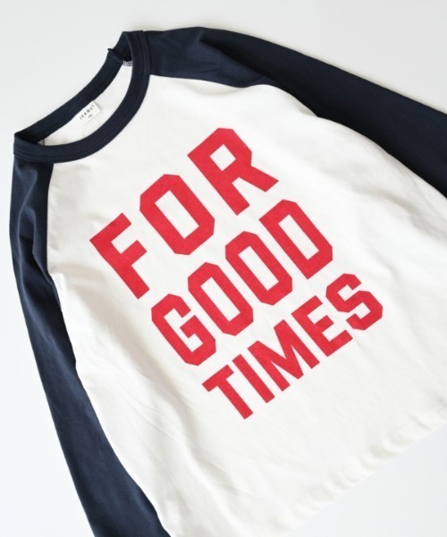 jeans-b（ジーンズベー）の「Jeans-b/ジーンズベー FOR GOODロングＴシャツ（Tシャツ/カットソー・キッズ・アイボリー/ブラック/オフホワイト・130cm/140cm/150cm/160cm）」の19枚目の写真