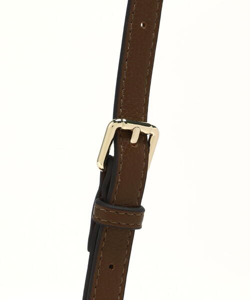 NATURAL BEAUTY BASIC（ナチュラルビューティーベーシック）の「◇スクエアメタルトートバッグ（トートバッグ・レディース・ブラウン/ホワイト系その他/ブラック・ﾌﾘ-）」の12枚目の写真