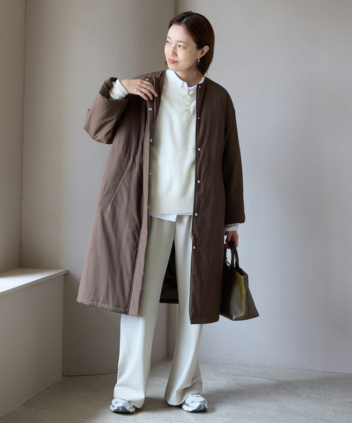 SLOBE IENA（スローブイエナ）の「《追加4》SLOBE レザートートバッグ（トートバッグ・レディース・ブラック/カーキ・FREE）」の20枚目の写真