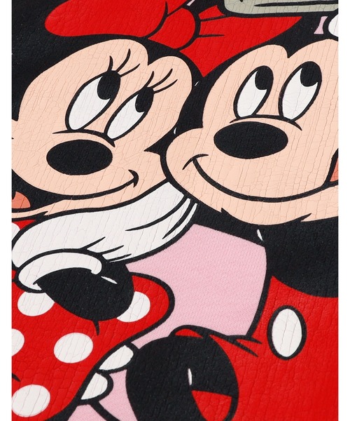 Little sunny bite(リトルサニーバイト)の「【RS】【little sunny bite Disney collection】micky & minnie selfie sweat top(スウェット・レディース・ブラック/ホワイト・MEDIUM/SMALL)」の9枚目の写真