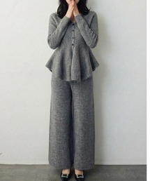 Lateru（ラテル）の「ペプラムニットセットアップ（ニット/セーター）」