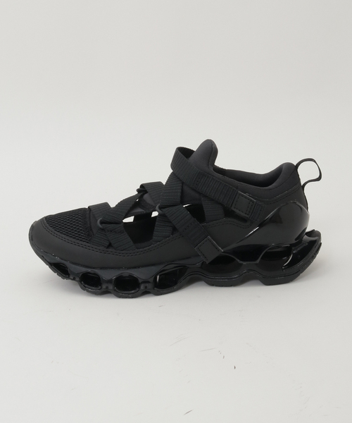 martinique(マルティニーク)の「《WEB限定》【MIZUNO/ミズノ】WAVE PROPHECY STRAP(スニーカー・レディース・ブラック・24/23.5/25.5/25/24.5)」の4枚目の写真