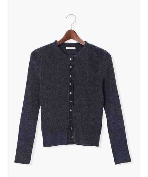 Te chichi(テチチ)の「モールリブカーディガン(カーディガン/ボレロ・レディース・ブラウン/チャコールグレー/グレー・F)」の15枚目の写真