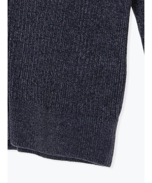 Te chichi(テチチ)の「モールリブカーディガン(カーディガン/ボレロ・レディース・ブラウン/チャコールグレー/グレー・F)」の8枚目の写真