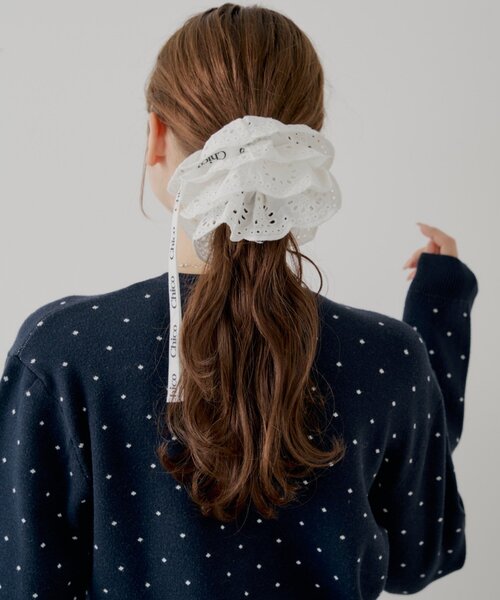 コットンレースBIGシュシュ（シュシュ）｜Chico（チコ）のファッション