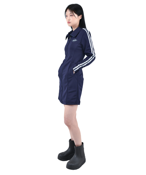 KATHARSIS（カタルシス）の「スポーティトラックジャージワンピースネイビー S M（ワンピース・レディース・その他・MEDIUM/SMALL）」の10枚目の写真