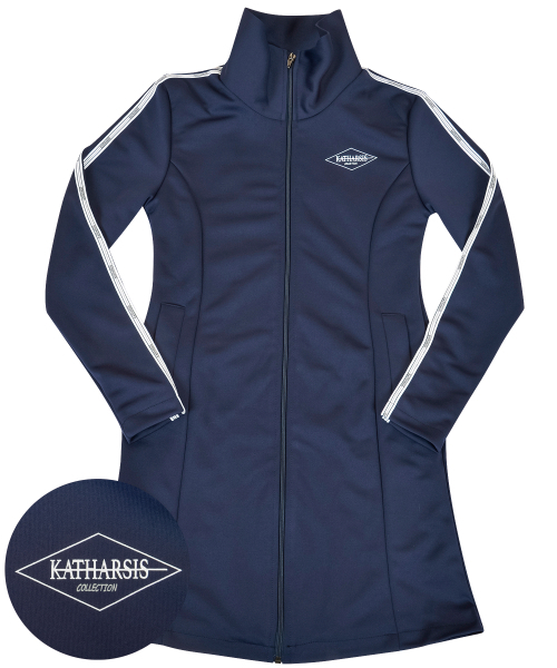 KATHARSIS（カタルシス）の「スポーティトラックジャージワンピースネイビー S M（ワンピース・レディース・その他・MEDIUM/SMALL）」の7枚目の写真