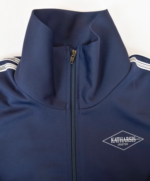 KATHARSIS（カタルシス）の「スポーティトラックジャージワンピースネイビー S M（ワンピース・レディース・その他・MEDIUM/SMALL）」の9枚目の写真