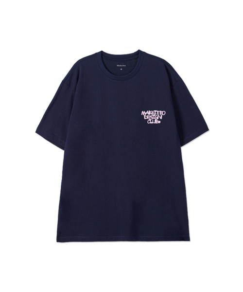 MAKEITTO（メイキット）の「[DESIGN CLUB] CREW NECK TEE_NAVY（Tシャツ/カットソー・メンズ・その他・MEDIUM/LARGE/X-LARGE/XX-LARGE）」の2枚目の写真
