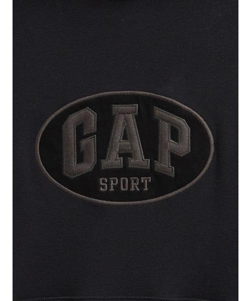 GAP（ギャップ）の「ヴィンテージソフト フレンチテリー オーバーサイズ GAPロゴ クロップドパーカー（パーカー・メンズ・レッド/ネイビー/ブラック/ホワイト・L/M/S/XL/XS）」の18枚目の写真