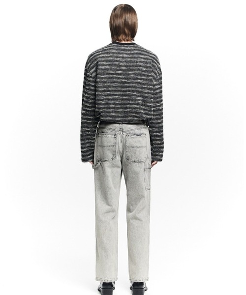 ALAND（エーランド）の「MAISON MINED／MIXED ブークレニット（ニット/セーター・メンズ・ブラック・MEDIUM）」の6枚目の写真