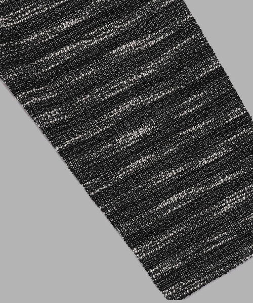 ALAND（エーランド）の「MAISON MINED／MIXED ブークレニット（ニット/セーター・メンズ・ブラック・MEDIUM）」の9枚目の写真