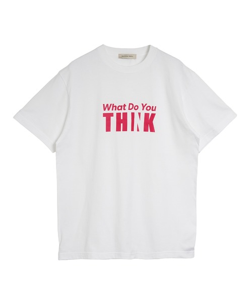 September SEOUL(セプテンバーソウル)の「メッセージロゴ プリントTシャツ(Tシャツ/カットソー・レディース・ホワイト/グリーン・FREE)」の6枚目の写真